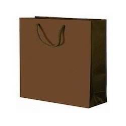 Premium Multicolor <b>Paper</b> <b>Bags</b> Custom Printed Logo <b>Carry</b> <b>Bags</b> Brown White Red Striped Eco Friendly Packaging - Product Image 2