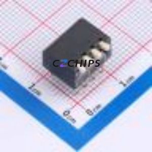 2.54-4P CJCB DIP Switch Through hole Component (THT) Switch Piano Key Single Pole Single Throw 4 PC Pin - Product Image 1