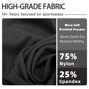 2025 nuevo logotipo personalizado gran oferta sujetador de <span class=keywords><strong>Yoga</strong></span> al aire libre correr gimnasio Fitness acanalado Top entrenamiento chaleco Sujetador deportivo de gran tamaño - Product Image 5