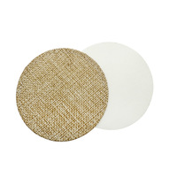 Accessoires pour chapeaux à sublimation : patchs vierges en toile de chanvre, formes variées