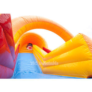 Toboggan gonflable sur le thème du <span class=keywords><strong>clown</strong></span>, toboggan gonflable commercial en PVC <span class=keywords><strong>pour</strong></span> enfants, château gonflable extérieur, équipement de parc d'attractions <span class=keywords><strong>à</strong></span> vendre - Product Image 4