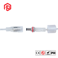 Connecteur étanche DC5521 5,5x2,1 mm, câble de connexion, connecteur d'alimentation DC pour éclairage LED extérieur, caméra de sécurité