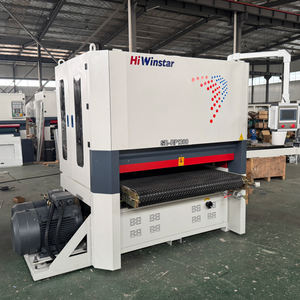 1300mm automático de alta resistencia 3 cabezales de rodillos espesor de madera cepilladora imprimación lijadora de banda ancha cepilladora - Product Image 2