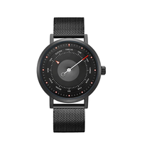 Montre d'affaires de luxe au design unique pour hommes Montre étanche