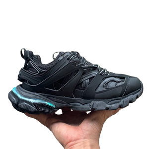 Zapatillas Deportivas Retro de Moda con Luces LED, Diseño de Marca, para Hombre, de Cuero Genuino, con Cordones, Amortiguación y Antiolor - Product Image 2