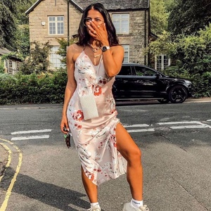 Robe nuisette de nuit en dentelle de lisianthus sans manches, tendance, sexy, fine, respirante, douce, avec bretelles, style pyjama - Product Image 2