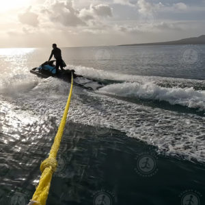 Hydrocycle gonflable à moteur électrique pour sports nautiques, scooter aquatique, jet ski, collier - Product Image 1