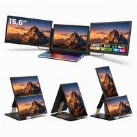 Monitor Portátil de 15.6 Pulgadas para Profesionales Creativos, Diseño Gráfico, Edición de Video, Pantalla Portátil para MacBook Pro, Air, Windows