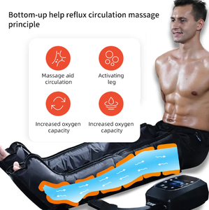 Botas eléctricas de recuperación de compresión de aire para masajeador de pies y piernas máquina de presoterapia a la venta - Product Image 2