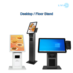 Hot bán trắng máy tính để bàn SDK trong nhà POS thiết bị đầu cuối màn hình cảm ứng khách sạn tự kiểm tra tự phục vụ bán vé và bán lẻ thanh toán <span class=keywords><strong>kiosk</strong></span> - Product Image 3