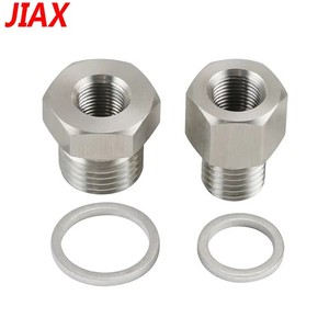 알루미늄 LS 시리즈 오일 압력 센서 어댑터 조인트 피팅 M12 M16 - 1/8 NPT(가스켓 포함) GM LS 스왑용 - Product Image 1