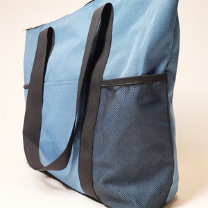 Bolsas <span class=keywords><strong>de</strong></span> Mano Personalizadas con Cierre Náutico, para la <span class=keywords><strong>Playa</strong></span>, Verano, con Asa para el Hombro, Color Azul Marino, <span class=keywords><strong>de</strong></span> Poliéster, para Viajes, Uso Diario, Conferencias - Product Image 5