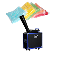 Nouvelle machine à confettis en papier CO2, grand canon à air, souffleur DMX pour mariage, fête, concert, festival de musique, célébration