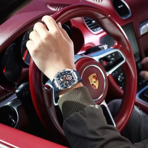 Reloj de Cuarzo de Lujo POEDAGAR para Hombre, Reloj Deportivo, Resistente al Agua, Luminoso, con Fecha, Cronógrafo, Correa de Silicona, Relojes para Hombre - Product Image 4