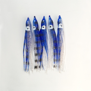 Señuelos de Pesca, faldas de calamar, anzuelos suaves de agua salada - Product Image 3