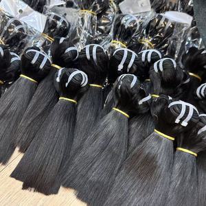 Extensiones de Cabello <span class=keywords><strong>Humano</strong></span> Remy Vietnamita Super Double Drawn, 100% Grueso, Ondulado, Trama Doble a Máquina, 100g, 12a - Product Image 1