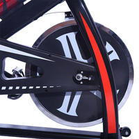 Vélo d'appartement d'intérieur, vélo de spinning, vélo d'exercice, perte de poids, volant d'inertie de 6 kg, résistance à la friction, vélos de spinning commerciaux pour la maison