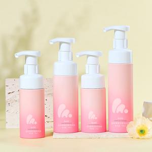 Tùy chỉnh màu nâu cà phê cơ thể tắm chăm sóc da bao bì dầu thuộc da chai nhựa 100ml 150ml <span class=keywords><strong>200ml</strong></span> bọt chai - Product Image 5