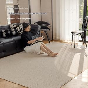 <span class=keywords><strong>Tappeto</strong></span> di lana 100% di nuova zelanda per soggiorno camera da letto semplice casa <span class=keywords><strong>Color</strong></span> <span class=keywords><strong>crema</strong></span> puro divano divano cuscino stile antico ragazzi - Product Image 4