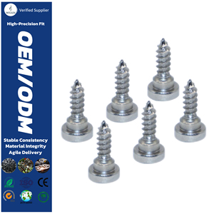Stainless Steel Shoulder Self Tapping Screws Flat Head Step Wood Screw Pointed Tip Furniture Assembly Hardware <b>Fastener</b> - Product Image 1