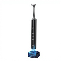 Hilo Dental Eléctrico, Blanqueador Dental, Limpiador de Lengua, Cuidado Bucal, Vibración Eléctrica de Alta Frecuencia, IPX7