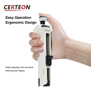 Dispenser Manual <span class=keywords><strong>Multi</strong></span> Volume Lima Kecepatan yang Dapat Disesuaikan untuk Laboratorium Pipet Pengulang - Product Image 3