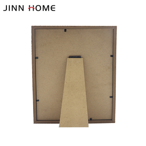 <span class=keywords><strong>Foto</strong></span> alla moda 5x7 pollici cornice in legno vera vetro decorazione da parete tavolo Display a parete con montaggio a parete con serigrafia - Product Image 2