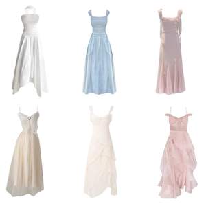 Vestidos de talla grande para mujer de verano 2025 al por mayor, ropa informal elegante con estampados europeos y americanos, hermosos estilos coloridos - Product Image 5