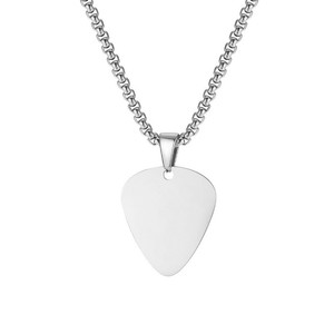 พวงกุญแจคาราไบเนอร์รูปหัวใจพร้อมจี้กีตาร์สแตนเลสแบบปรับแต่งได้ ขายดี น้ำหนักเบา - Product Image 4