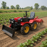 Tracteur agricole multifonctionnel 25 CV/35 CV, modèle 2026, avec 5 outils – Ventes flash