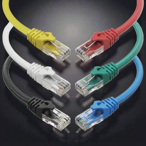 Newstep Cat6 cáp Ethernet RJ45 UTP Mạng vá dây trong 0.5M 1m 2M 5m 10m Kinh Tế LAN Cáp thông tin liên lạc - Product Image 1