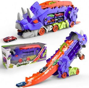 Coches de juguete de aleación a escala personalizados, modernos, con diseño de dinosaurio, de fricción, con puertas que se abren, para niños pequeños, para pistas de juguete, venta al por mayor, para muñecas. - Product Image 2