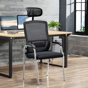 Silla de oficina de carreras y juegos de malla de estilo moderno con asa Silla de computadora de precio de fábrica - Product Image 3