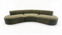 Großhandel Ein-/Zwei-/Dreisitzer Chenille Getuftetes Komprimiertes Sofa aus China Modernes Design für Apartments und Hotels