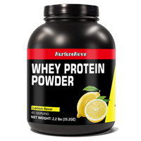 Poudre de Protéine de Lactosérum 2lb avec Logo Personnalisé du Fabricant de Citron, Production en Vrac OEM/ODM, Nutrition Sportive Musculaire, Femmes Enceintes