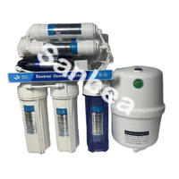 Elements 100 gallons 378-Litre Filtre à eau alcalin électrique RO 6 étages avec PP UDF CTO T33 Usage domestique en plastique