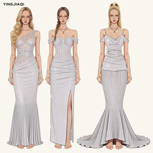 Fabrication sur mesure en Chine, logo de marque OEM, petites commandes, fabricants de vêtements de créateurs haut de gamme, vêtements pour femmes, robes sur mesure - Product Image 1