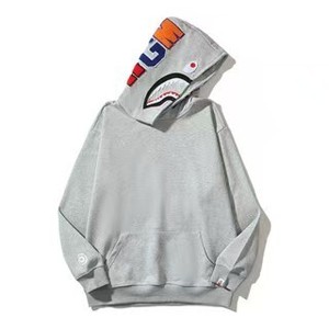 <span class=keywords><strong>Sudadera</strong></span> con capucha personalizada con cremallera completa, diseño de camuflaje <span class=keywords><strong>Ape</strong></span> Shark, con cremallera, de marca, para hombre, mujer, unisex, camuflaje, Bapees, con cremallera, chaqueta - Product Image 2