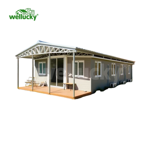 Maison conteneur extensible isolée en acier modulaire, maison conteneur pliable pour le développement modulaire européen - Product Image 2