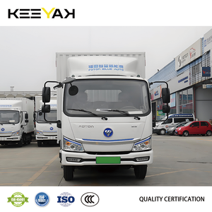 Truk Mini Kargo Listrik FOTON 280km Bodi Baja Berkekuatan Tinggi Truk Listrik Kecil Biaya Listrik Rendah Truk Listrik Ringan - Product Image 3