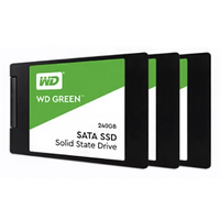 SSD Western Digital Green 240/480/1T 2.5'' Interno per Desktop, Unità a Stato Solido SATA III, Nuovo Prodotto