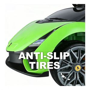 รถยนต์ไฟฟ้าสำหรับเด็ก ตัวถังพลาสติกน้ำหนักเบา เครื่องเล่นเพลง MP3 ดีไซน์ทนทาน ควบคุมง่ายขึ้น ขับขี่ตอบสนองได้ดีขึ้น - Product Image 6