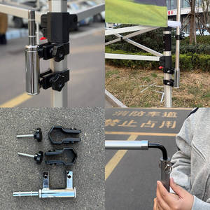 Nhiệm vụ nặng nề khung 300 quảng cáo ngoài trời triển lãm thương mại Tùy chỉnh Lều biểu ngữ 10*10 khuyến mãi EXPO tán hiển thị Pop Up biển quảng cáo - Product Image 5