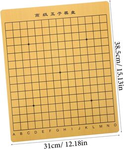 Tablero de ajedrez con versátiles juegos <span class=keywords><strong>Xiangqi</strong></span> y Gobang: Diseño compacto para el hogar para un fácil almacenamiento y experiencias estratégicas de aprendizaje - Product Image 2
