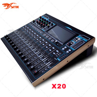 Console de mixage audio X16, mixeur de son numérique, équipement de studio
