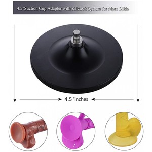 Hismith 4.5 Inch Extra-Large Suction Cup Adapter for Premium Sex Machine With KlicLok Connector <strong>Big</strong> <strong>Dildo</strong> Suction Cup Holder - Product Image 4