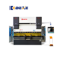 Presse plieuse CNC BEKE WE67K DA69S à structure compacte et à économie d'énergie, 160T 2500, 8 axes plus 1 axe hydraulique, pour le pliage de tôles d'acier