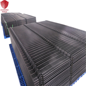 Valla de seguridad 3d, malla de alambre moderna, antiintrusión, galvanizada - Product Image 3