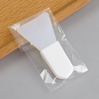 Nouveau maquillage outil facial Portable Mini beauté Silicone souple comme brosse manche court masque facial brosse