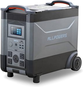 Générateur solaire portable d'extérieur, station d'alimentation UPS, système de générateur, banques d'alimentation R4000, charge rapide - Product Image 2